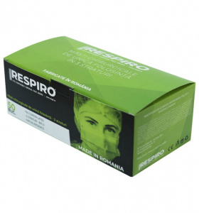 TT-MASTI-II - Masti medicale, tip II, 3PLY, 3 straturi, certificate CE, set de 50 buc. - Img 4