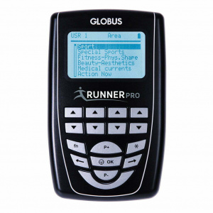 GLOBUS RUNNER PRO - Electrostimulator 4 Canale, Antrenament Alergare, Sporturi Speciale