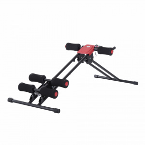 HOMCOM A90-103- Banca trainer abdomen, Power ABS cu display negru si rosu - Img 3