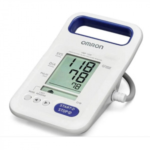 OMRON HBP-1320- Tensiometru profesional portabil, cu acumulator, validat clinic, mansete cu furtun lung M + L incluse - Img 1