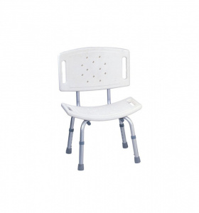 ORTOPEDIX FS798L - Scaun de Baie Dreptunghiular, Inaltimea Reglabila, Antialunecare