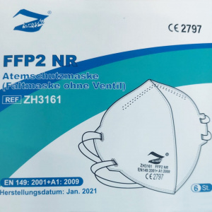 ZH3161 FFFP2 - Masti protective FFFP2, set de 6buc, cu 4 straturi, certificare CE - Img 4