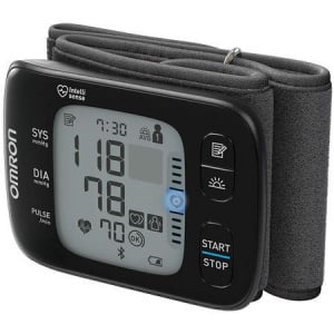 OMRON RS7 INTELLI IT- Tensiometru de incheietura, conectivitate Bluetooth, Negru - Img 1