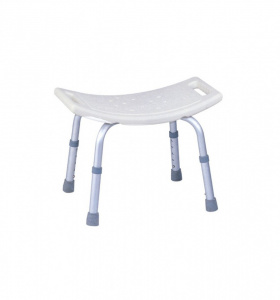 ORTOPEDIX FS797L - Scaun Baie Dreptunghiular, Aluminiu Reglabil, Antialunecare