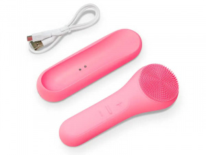 QMED 1227-XPRE119-PK - Perie Faciala cu Caldura, Curatare Profesionala, Pulsatii Sonice - Img 3