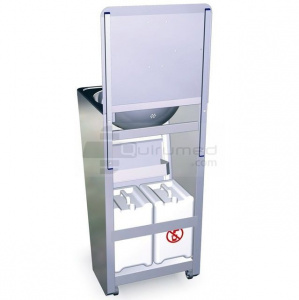 QMED 815-061430 - Chiuveta Portabila Autonoma, Buton Hidraulic, Fara Instalatie - Img 3
