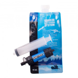 SET PROMOTIONAL - SAWYER MINI FILTER - Filtru Apa Potabila, Portabil, Camping, 3 Pungi 1L - Img 4