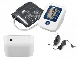 AND UA-651 - tensiometru digital de brat, automat, memorie, alimentator 220v inclus - Img 1