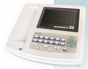 CONTEC ECG1200G - Electrocardiograf 12 Canale, Profesional Portabil, Ecran LCD Touchscreen - Img 3