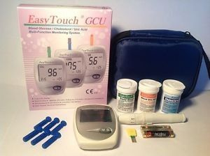 EasyTouch GCU - Aparat Masurare Glicemie, Colesterol, Acid Uric, Aparat 3 in 1 - Img 2