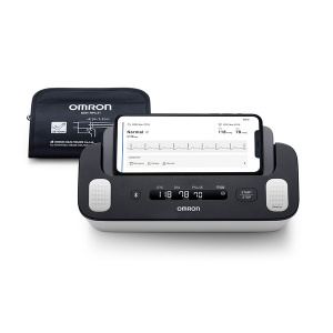 OMRON COMPLETE (HEM-7530T-E3) - Tensiometru ECG, Bluetooth, Tensiune Arteriala - Img 2