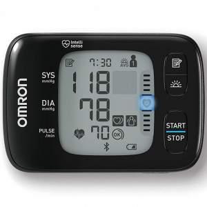 OMRON RS7 INTELLI IT- Tensiometru de incheietura, conectivitate Bluetooth, Negru - Img 2