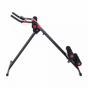 HOMCOM A90-103- Banca trainer abdomen, Power ABS cu display negru si rosu - Img 6