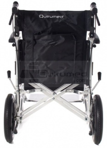 QMED 183-865LABJ-46 - Scaun Cu Rotile Pliant, Aluminiu, Transport - Img 2
