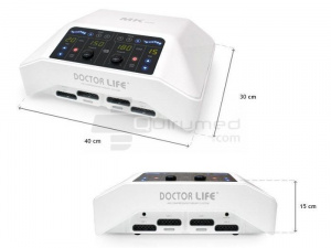 QMED 430-MK300 - Presoterapie Profesionala, 4 Iesiri, Masaj Muscular - Img 2