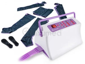 QMED 735-PN-9500 - Aparat Presoterapie, 6 Moduri Compresie, Masaj Profesional