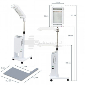 QMED 826-SFL-5 - Aparat Fototerapie LED, Rejuvenare Fata si Corp, Terapie Profesionala - Img 2