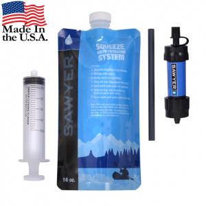 SET PROMOTIONAL - SAWYER MINI FILTER - Filtru Apa Potabila, Portabil, Camping, 3 Pungi 1L - Img 5