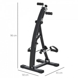 HOMCOM A90-158BK- Bicicleta de fitness din otel cu ecran LED, inaltime si rezistenta reglabile - Img 5
