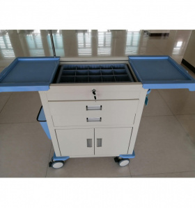 NEOMED NEOF51 - Troliu Medicamente, Profesional cu 2 Sertare, Organizator Incorporat - Img 2