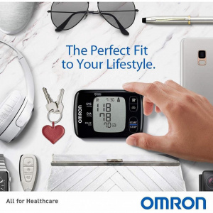 OMRON RS7 INTELLI IT- Tensiometru de incheietura, conectivitate Bluetooth, Negru - Img 4