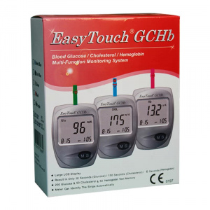 EasyTouch GCH - Aparat Masurare Glicemie, Colesterol, Hemoglobina 3in1