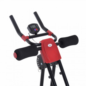 HOMCOM A90-103- Banca trainer abdomen, Power ABS cu display negru si rosu - Img 7