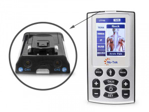 NU-TEK LT7102 - Electroestimulator profesional TENS / EMS, 2 canale, 5in1 - Img 4