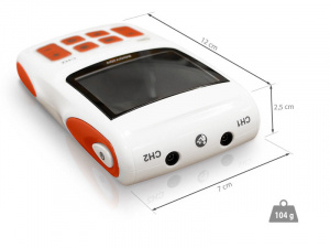 QMED 1179-RT1 - Electrostimulator TENS, Masaj 21 Programe, Doua Canale - Img 2