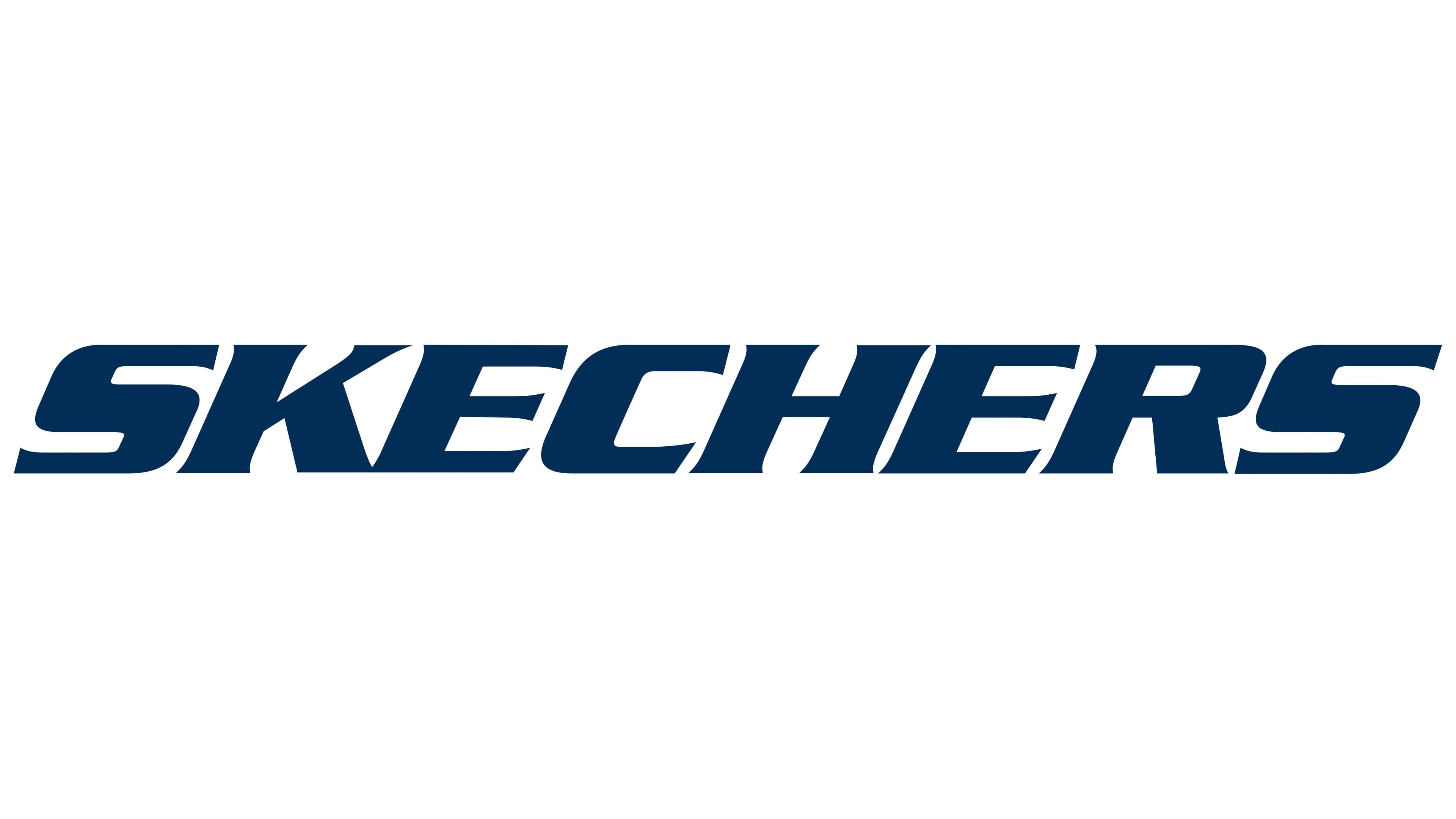 Adidași Skechers cu diverse tehnologii inovatoare pe un fundal dinamic