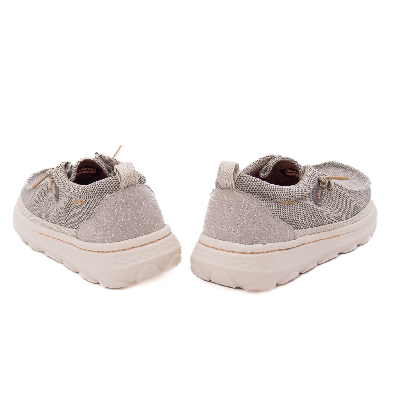 Pantofi barbati casual, JEEP JM61090A 023 KAUAI WALLABEE KNIT, Bej