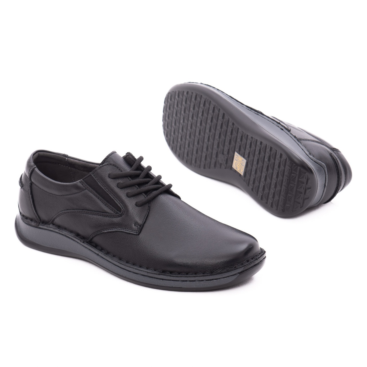 Pantofi Casual Bărbați Otter 85DT80007A Negru - Piele Naturală 2026