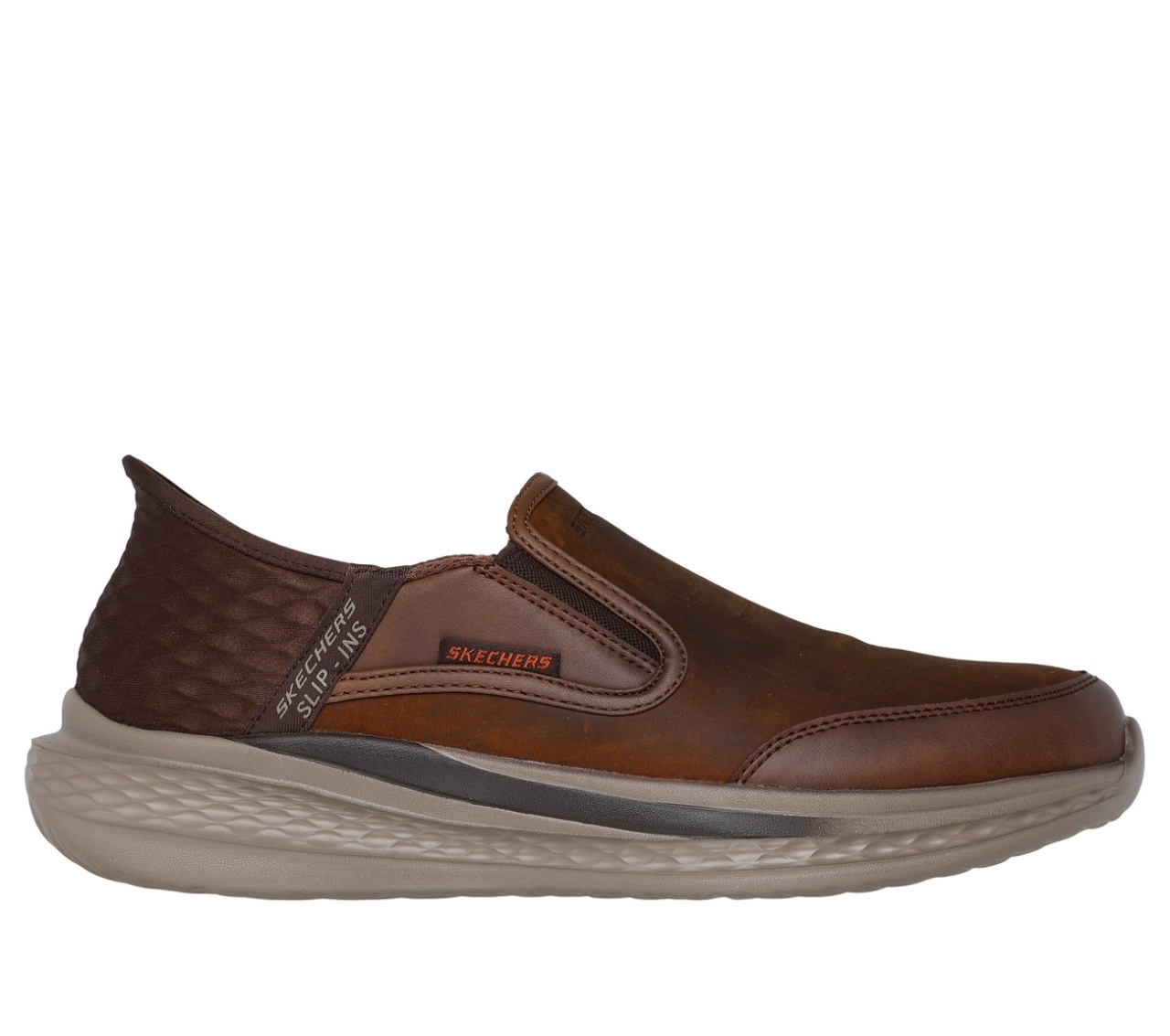 Pantofi Sport Slip-On Skechers Slade - Cooper 205237 Cdb Dark