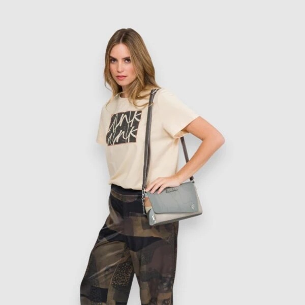 Geantă Damă Crossbody Anekke Auralis 42813-557 - Gri & Bej