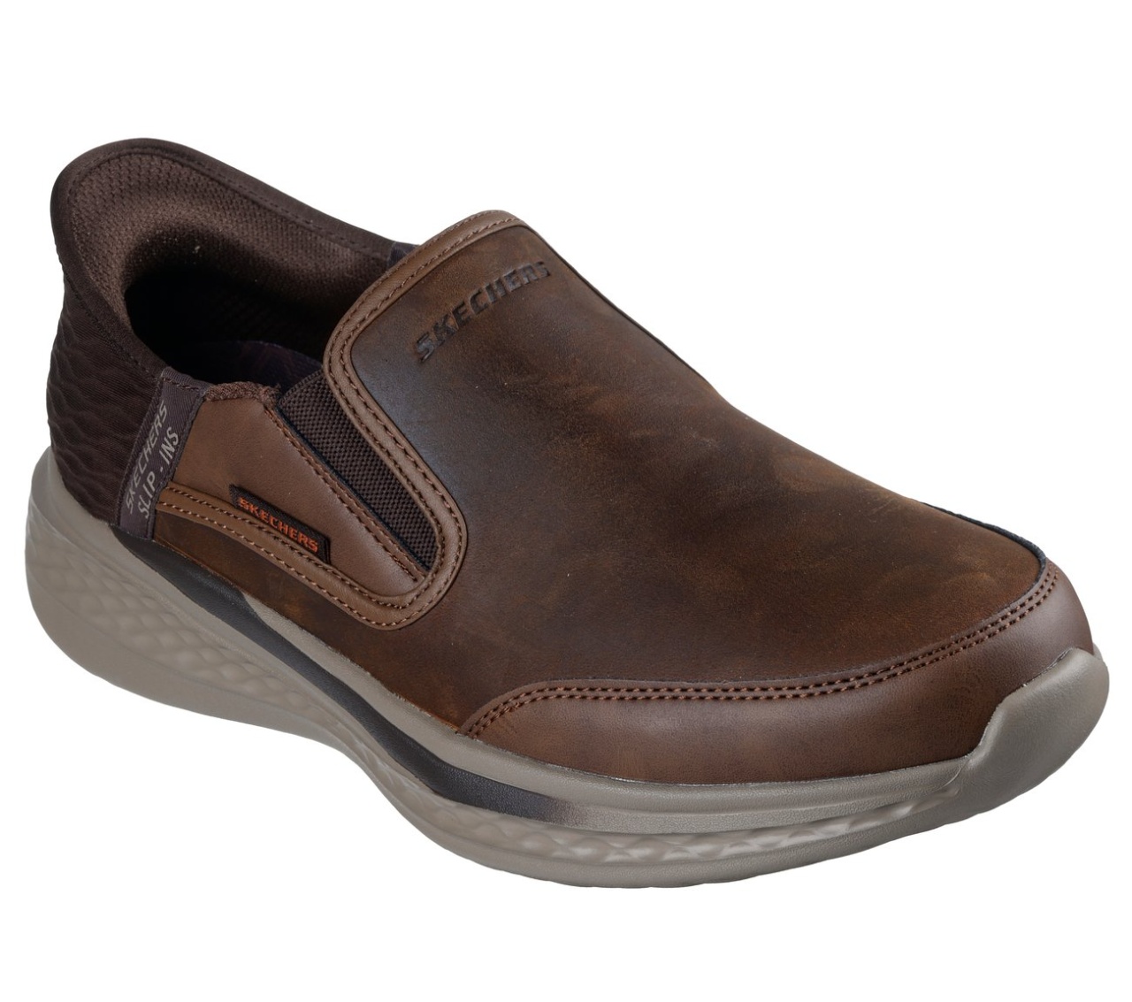 Pantofi Sport Slip-On Skechers Slade - Cooper 205237 Cdb Dark