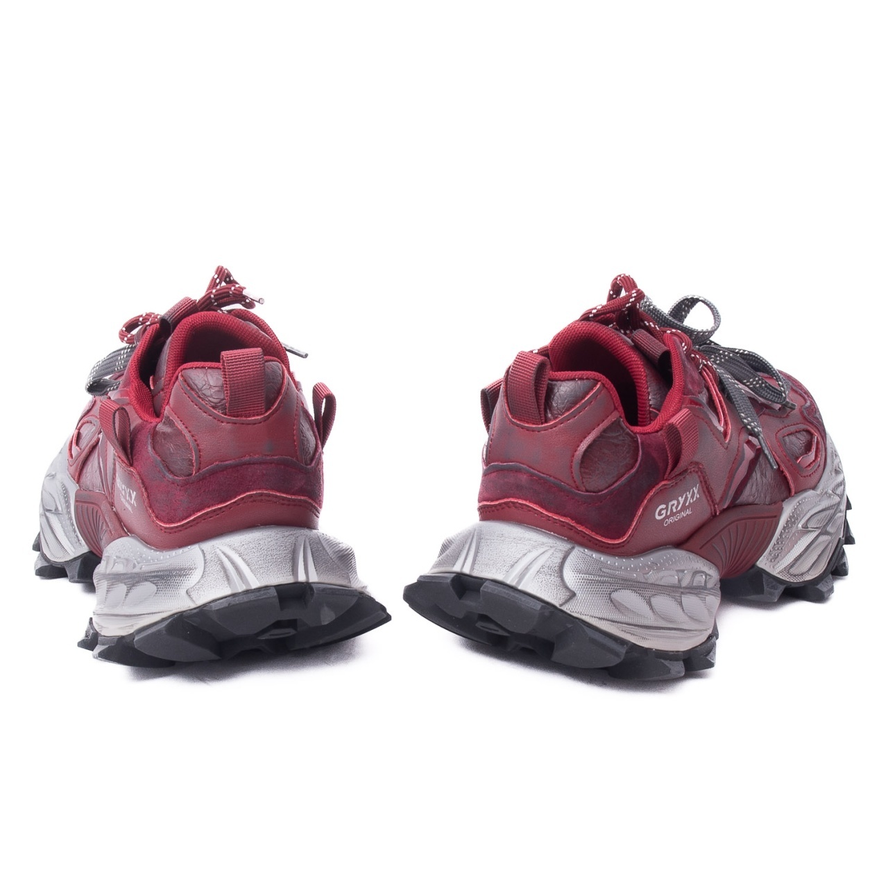 Pantofi dama din piele naturala, Gryxx Z61016-5A PDPD 23-N, bordo