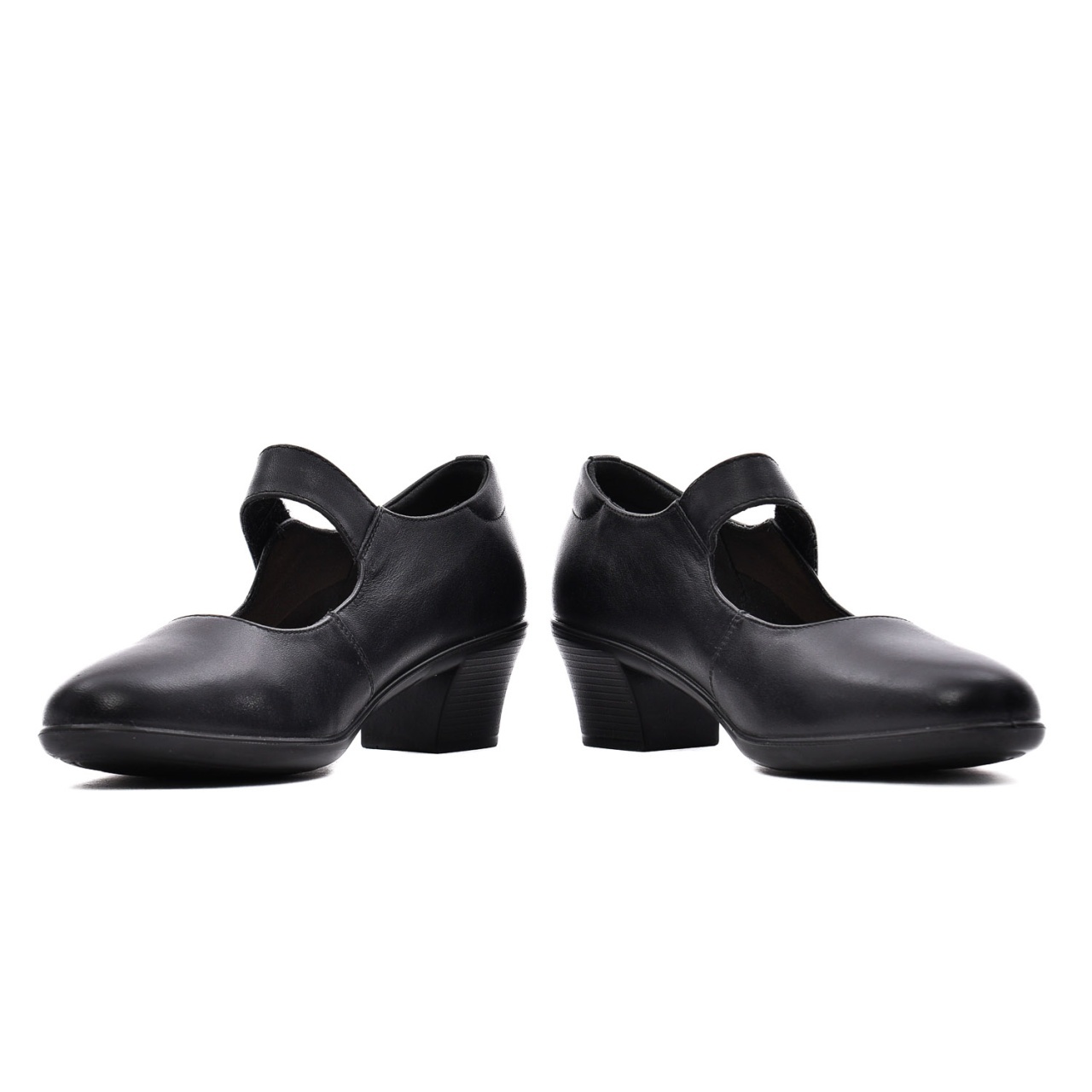 Pantofi dama din piele naturala, Karisma, X4X440014A 01-N, negru