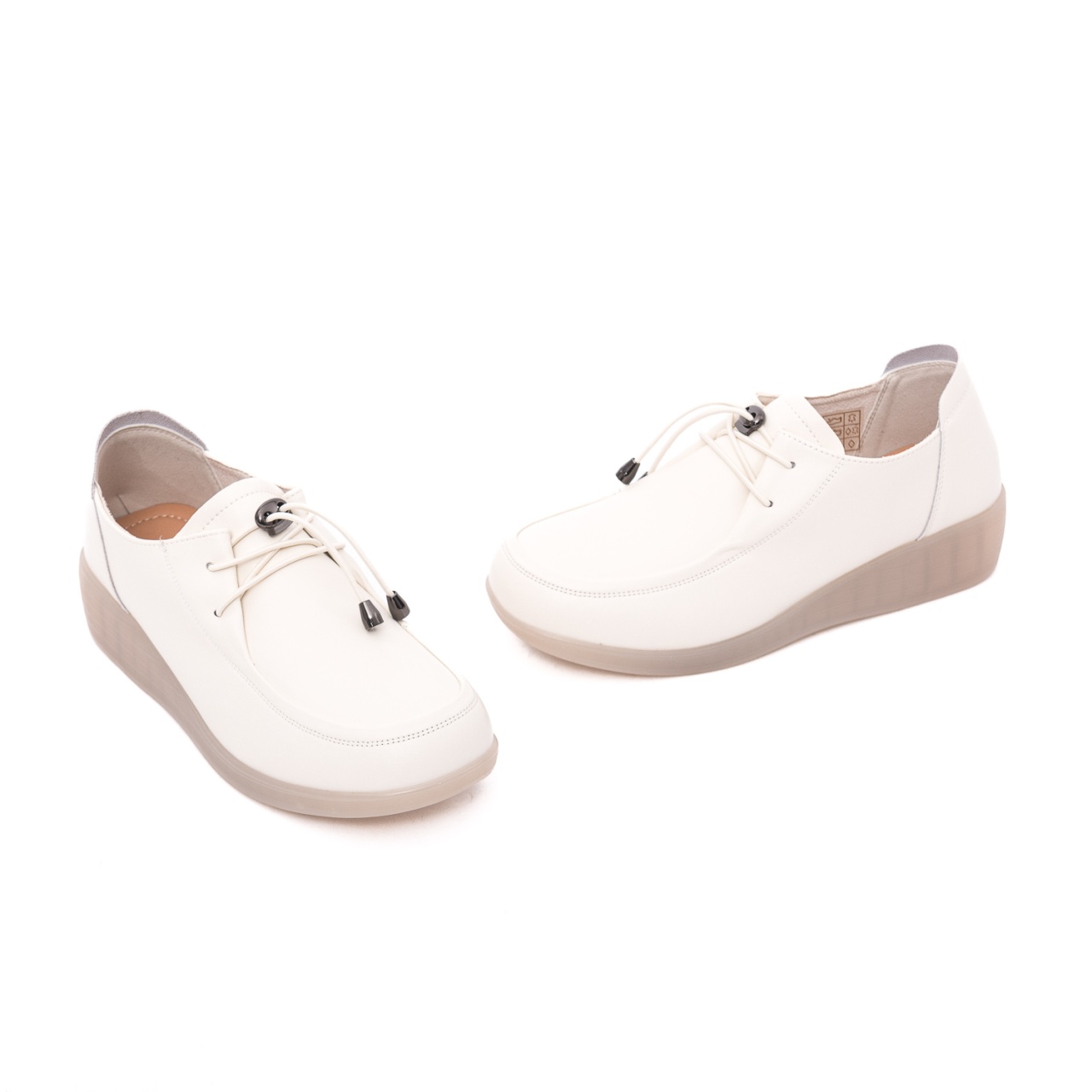 Pantofi dama, PASS Collection, J8J860010B 13-N, alb