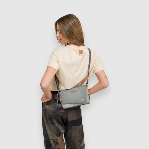 Geantă Damă Crossbody Anekke Auralis 42813-557 - Gri & Bej