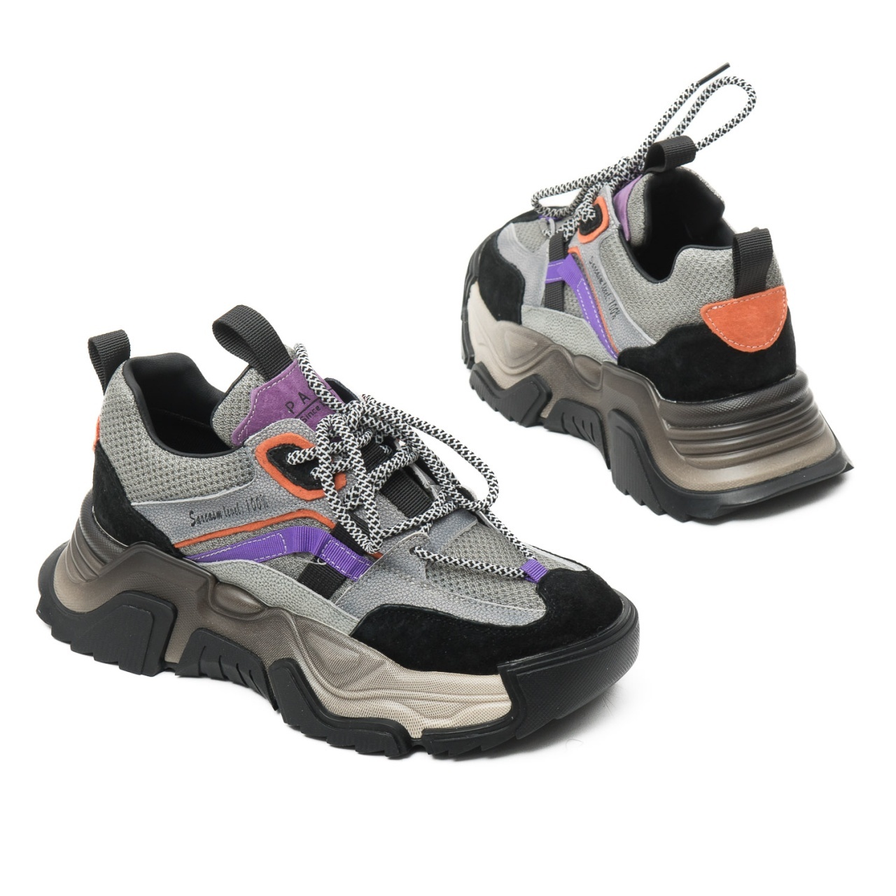 Pantofi dama sport din piele ecologica, PASS Collection