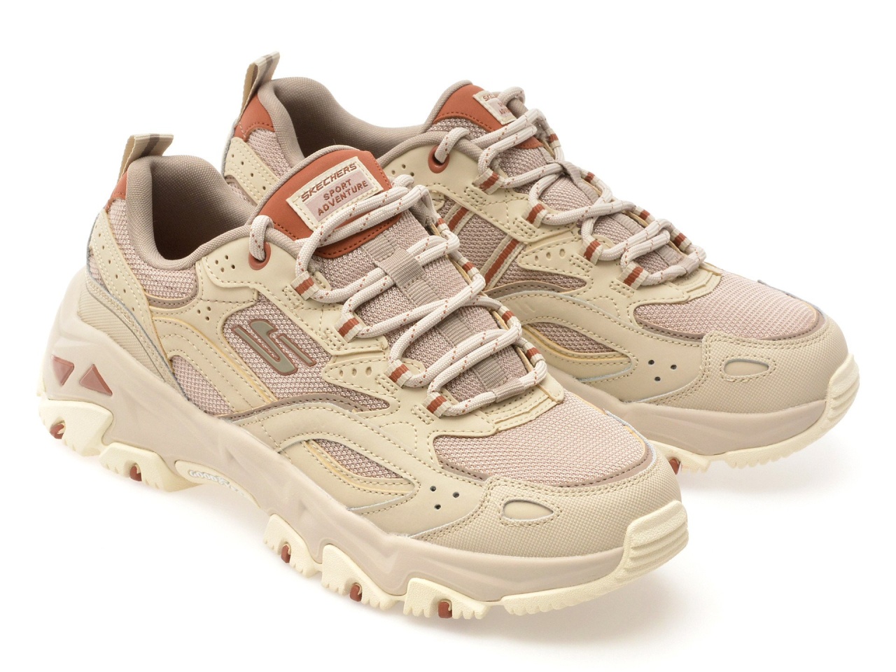 Pantofi sport damă Skechers D'Lites Hiker 180134-TPMT bej | Talpă