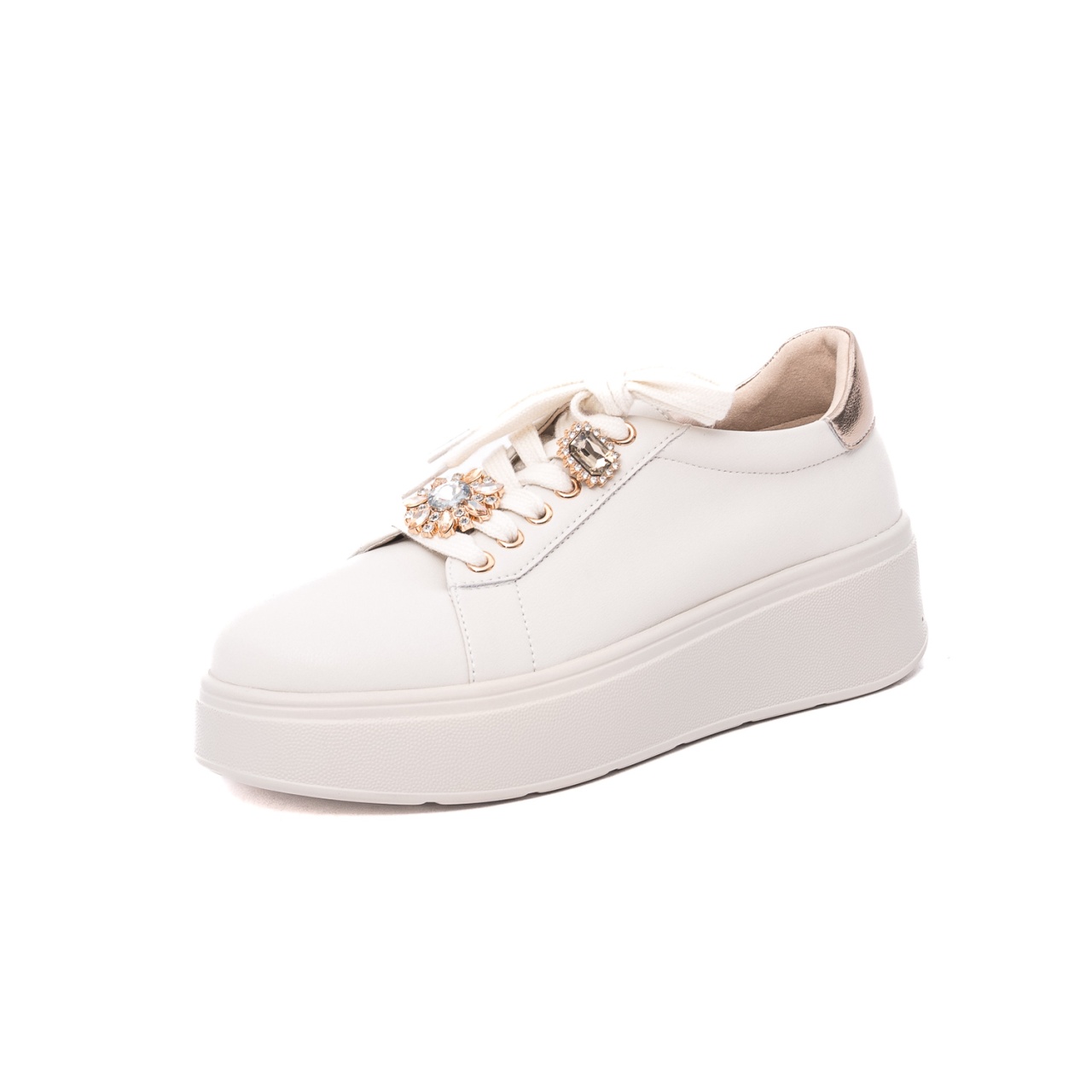 Sneakers dama Pass Collection W1W160018B 97-N, talpa inalta
