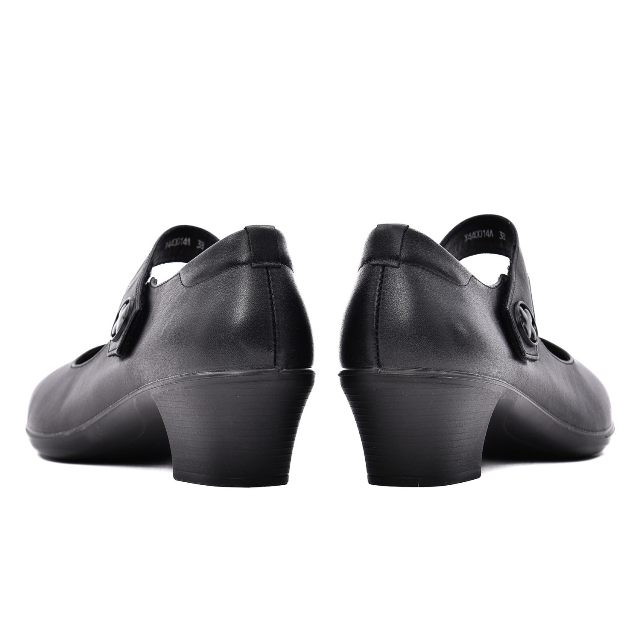 Pantofi dama din piele naturala, Karisma, X4X440014A 01-N, negru