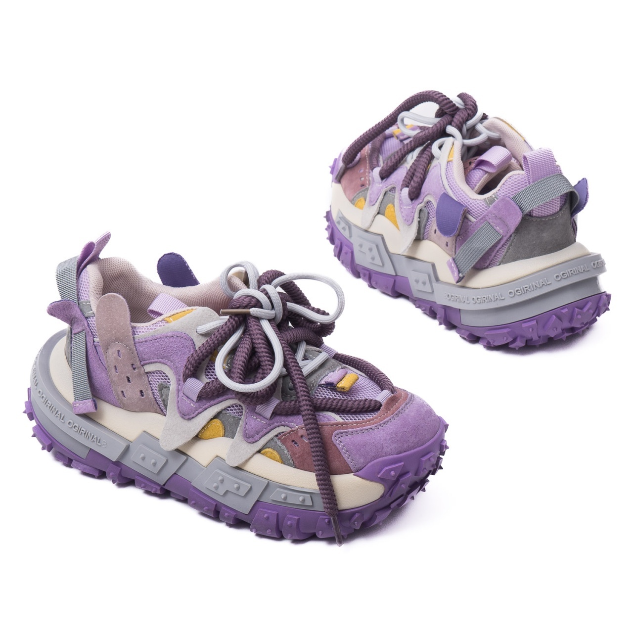 Pantofi dama sport din piele naturala, GRYXX, 1U60035-1A 19-Z, mov