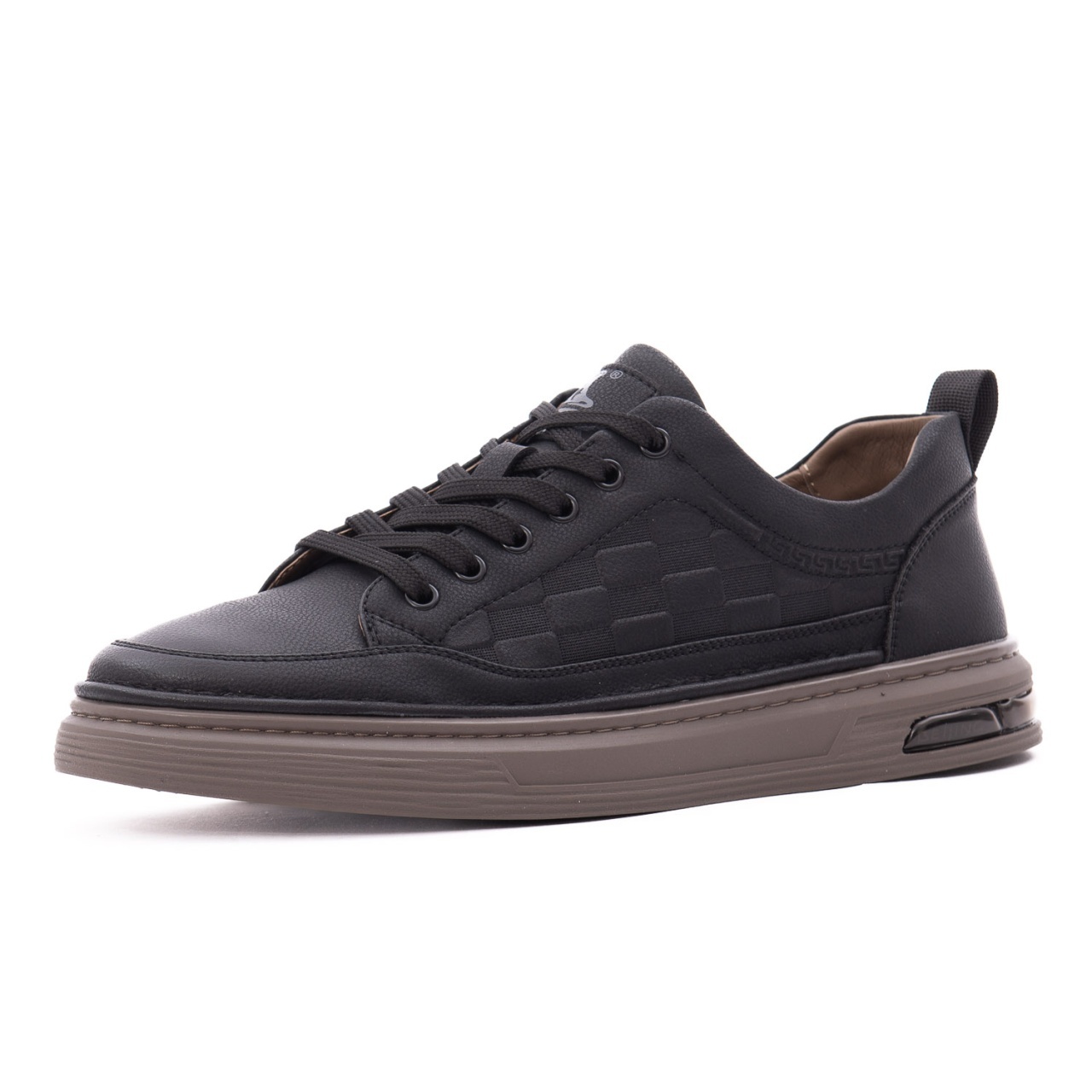 Pantofi barbati din piele naturala, Otter, V2V270008A 01-N, negru
