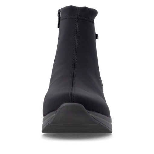 Botine dama din material textil, Remonte D0T73-00, negru - Img 5