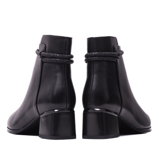 Botine dama din piele naturala, Epica, K3K370038A 01-N, negru - Img 6