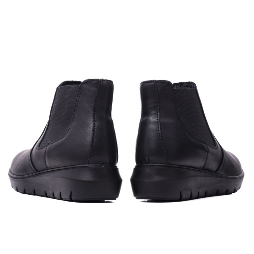 Botine dama din piele naturala, IMAC, IC856370 01-N, negru - Img 6
