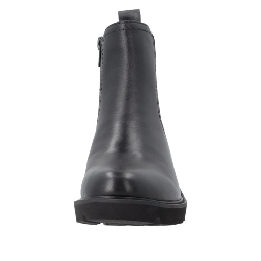 Botine dama din piele naturala, Remonte D0A70-00, negru - Img 6