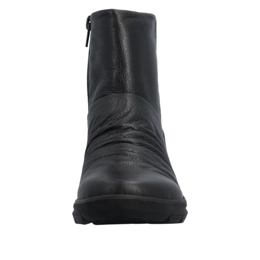 Botine dama din piele naturala, Rieker Z0066-00, negru - Img 7